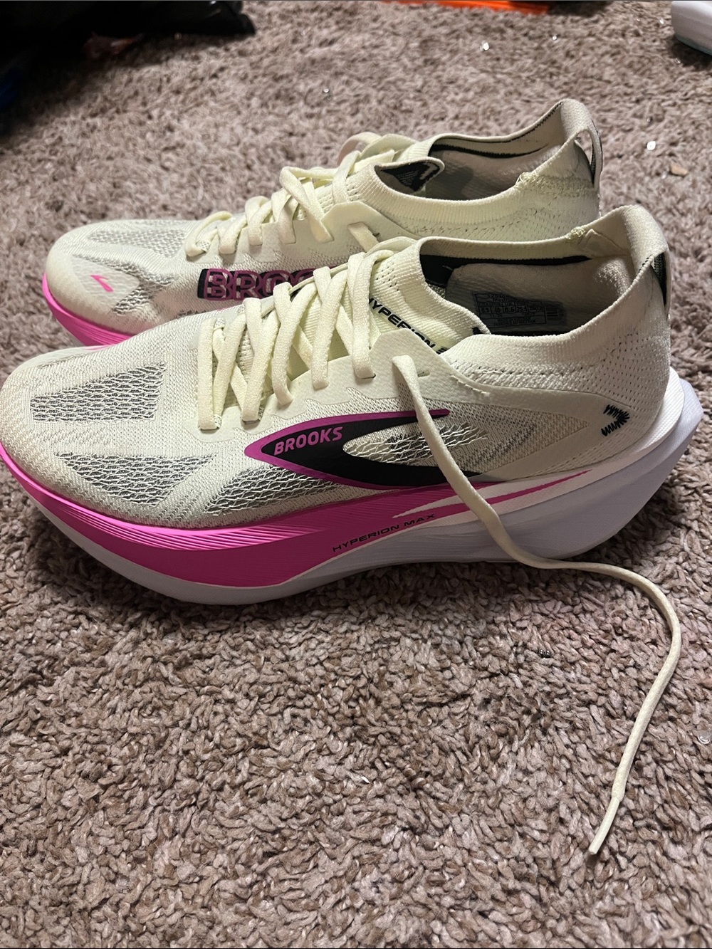 Brooks Women’s Athletic Shoes - Yellow and Pink